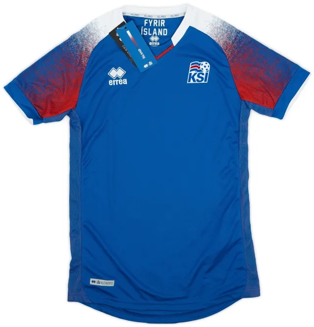 Errea 2018-19 Iceland Home Shirt (L)