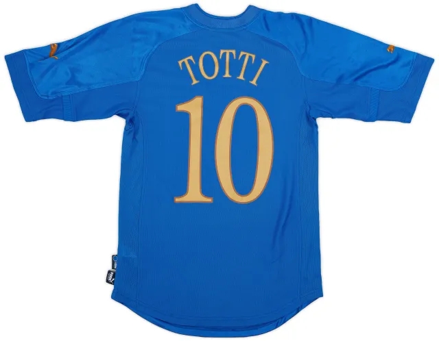 Puma 2004-06 Italy Home Shirt Baggio #10 - 8/10 - (M)