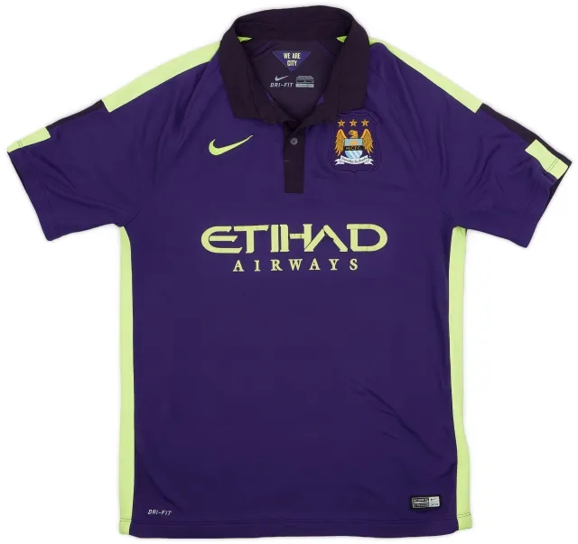 Nike 2014-15 Manchester City Third Shirt - 5/10 - (L)