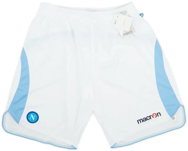 Macron 2009-10 Napoli Home Shorts (XXL)