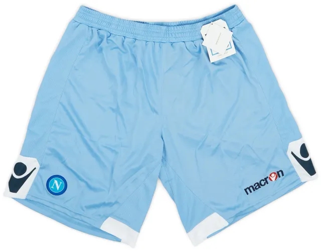 Macron 2010-11 Napoli Home Shorts (XXL)
