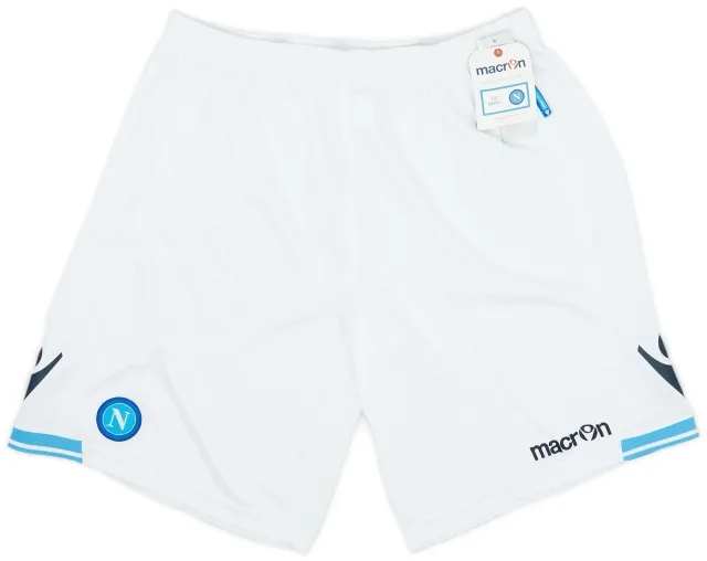 Macron 2011-12 Napoli Home Shorts (3XL)