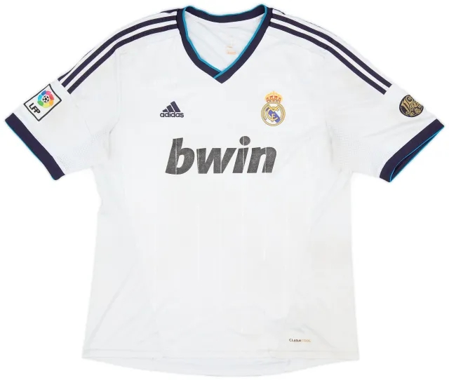 adidas 2012-13 Real Madrid Home Shirt - 4/10 - (XL)