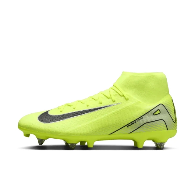 Nike Mercurial Superfly 10 Academy SG-Pro High-Top Football Boot - Yellow - Recycled Content Minimum