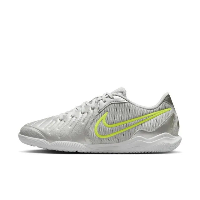 Nike Tiempo Legend 10 Academy Indoor Court Low-Top Football Shoes - Grey