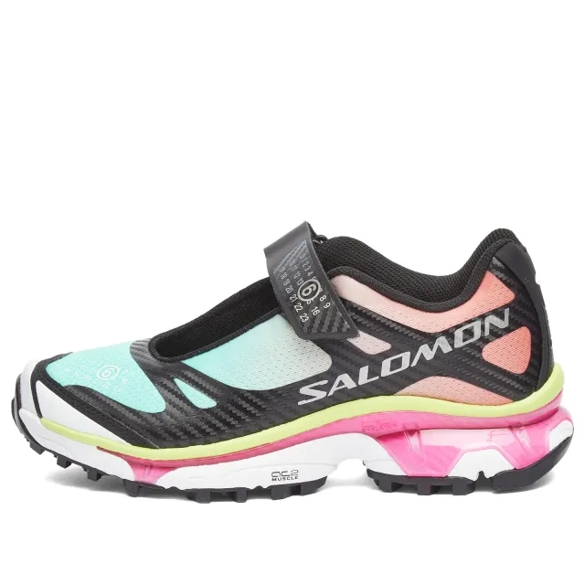 MM6 Maison Margiela Women's x Salomon XT-Mary Jane Sneaker W Ginger/Electric Green/Knockout Green