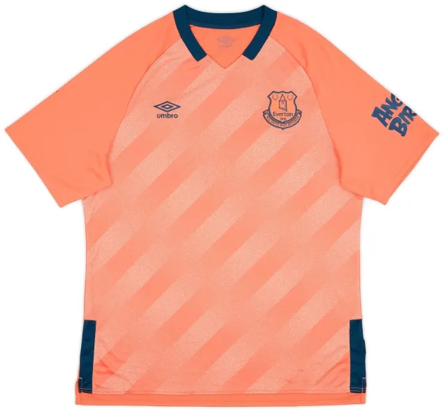 Umbro 2019-20 Everton Away Shirt - 8/10 - (XL)