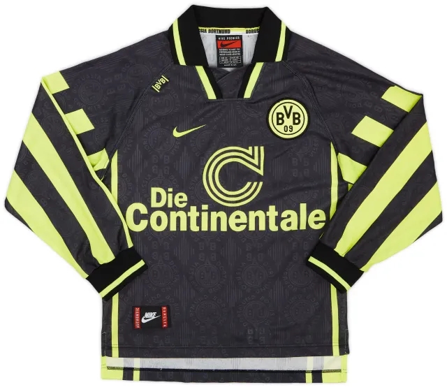 Nike 1996-97 Borussia Dortmund Away L/S Shirt - 8/10 - (XS)