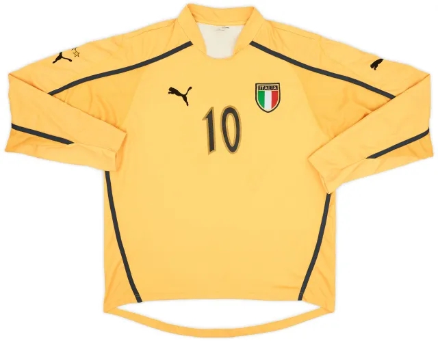 Puma 2003-04 Italy GK Shirt #10 - 8/10 - (XL)