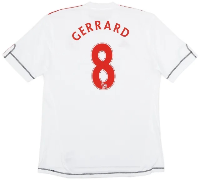 adidas 2009-10 Liverpool Third Shirt Gerrard #8 - 5/10 - (XL)