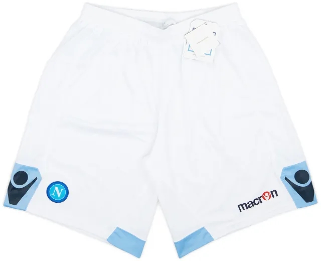 Macron 2010-11 Napoli Home Shorts (XXL)