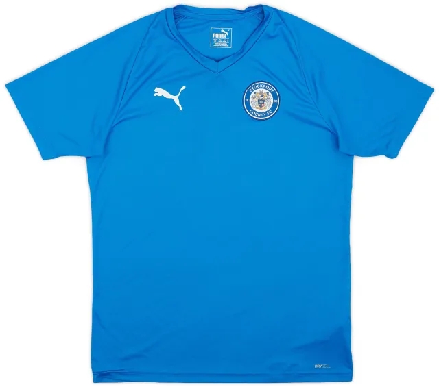 2019-20 Stockport County Puma Training Shirt - 9/10 - (S)