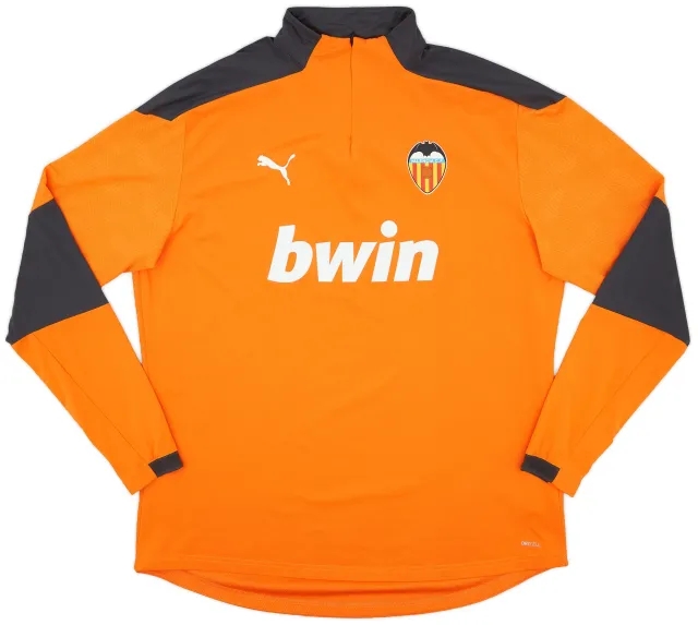 2020-21 Valencia Puma 1/4 Zip Drill Top - 8/10 - (XXL)