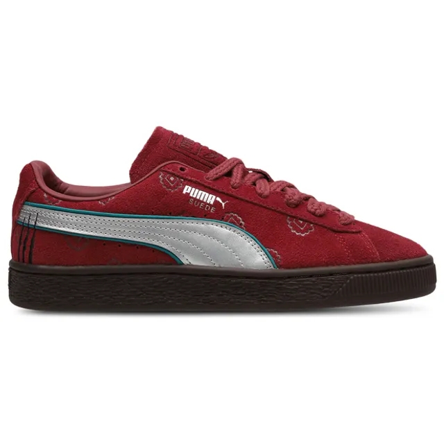 PUMA x One Piece Suede Red-Haired Shanks Sneakers Youth, Regal Red/Silver