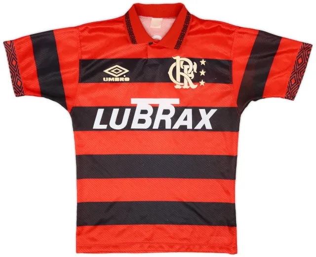 Umbro 1993-94 Flamengo Home Shirt #7 - 7/10 - (M)