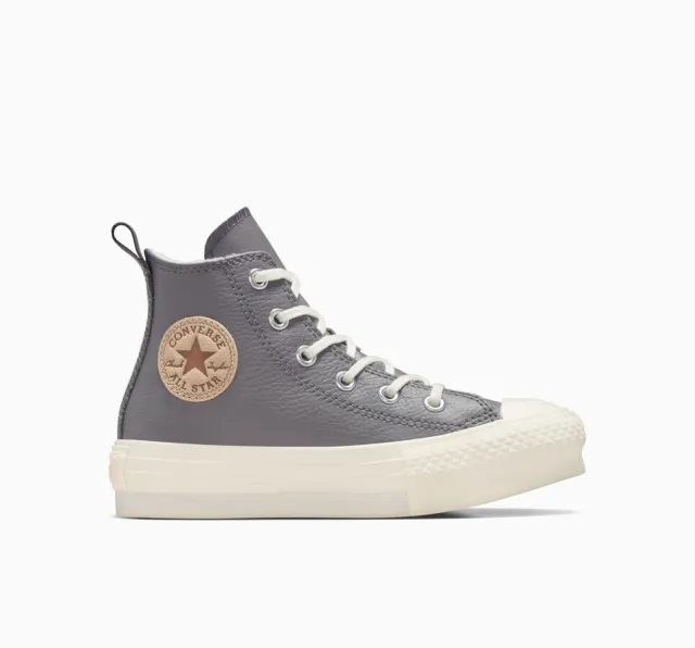 Converse Chuck Taylor All Star EVA Lift Platform Fleece-Lined Leather -