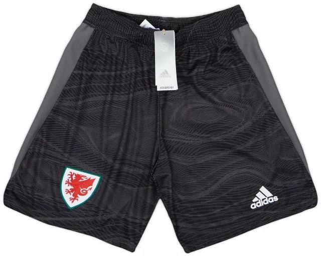 adidas 2021-22 Leicester GK Home Shorts (XS)