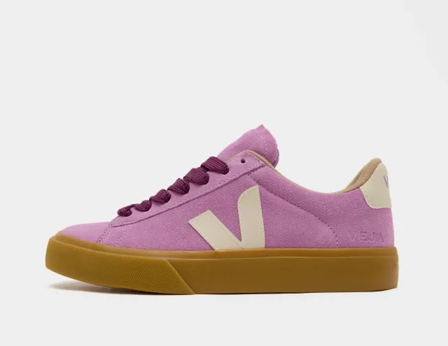 Veja Campo Suede Mulberry Pierre Women Lowtop Pink