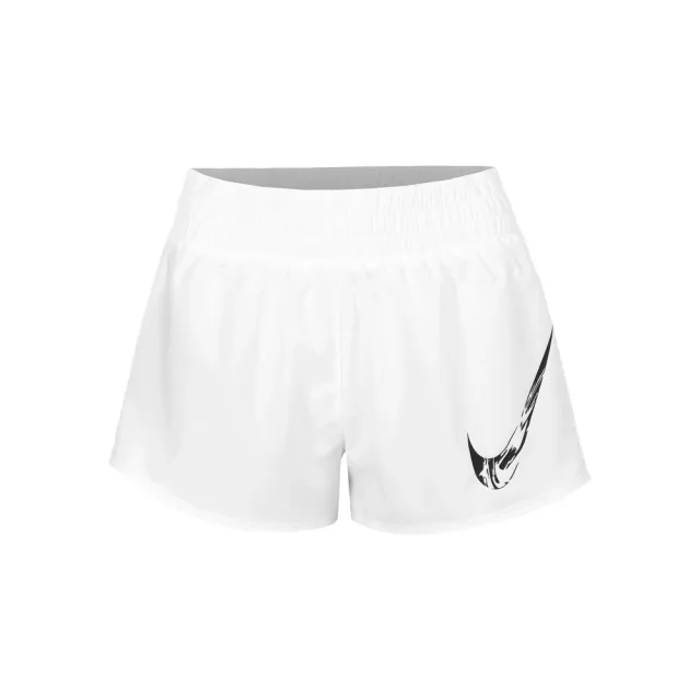 Nike Dri-Fit One Swoosh Running Shorts Women - White