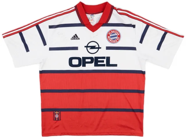 adidas 1998-00 Bayern Munich Away Shirt Effenberg #11 - 6/10 - (XL)