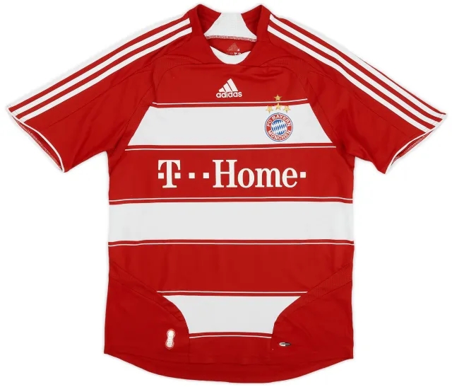 adidas 2008-09 Bayern Munich Home Shirt - 8/10 - (M)
