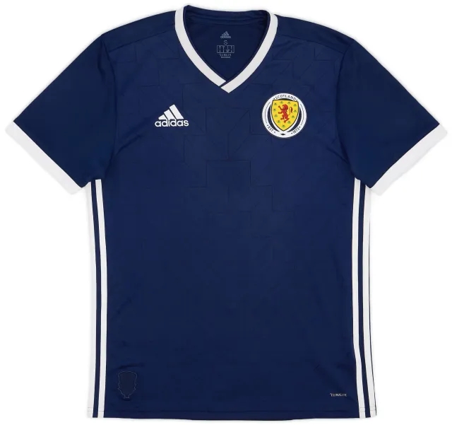 adidas 2017-19 Scotland Home Shirt - 9/10 - (S)