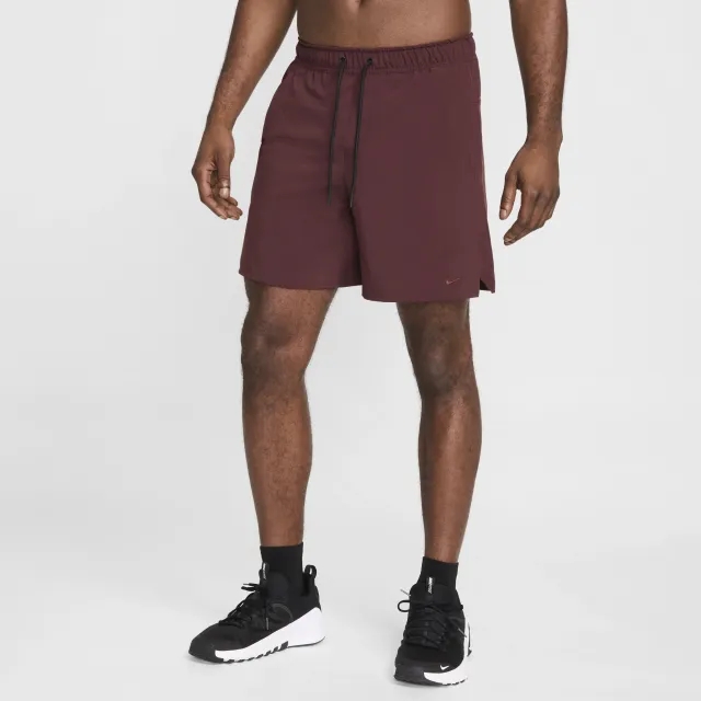 Nike Unlimited Men's Dri-FIT 18cm (approx.) Unlined Versatile Shorts - Red - Polyester/Elastane