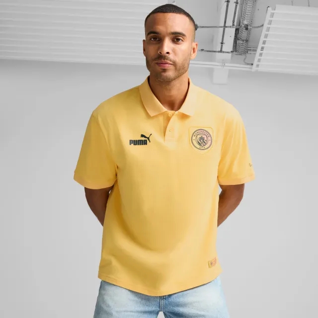 PUMA Manchester City Ng Polo Shirt Men, Flaxen