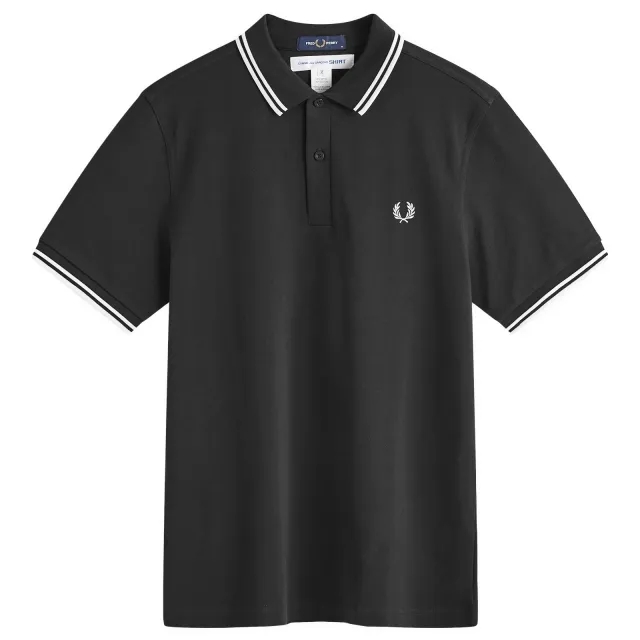 Comme des Garçons SHIRT X Fred Perry Polo Shirt - Black