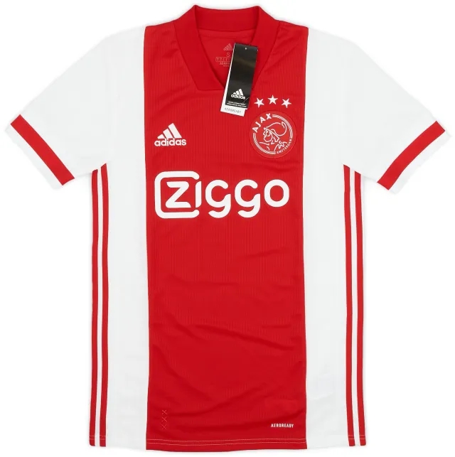 adidas 2020-21 Ajax Home Shirt (S)