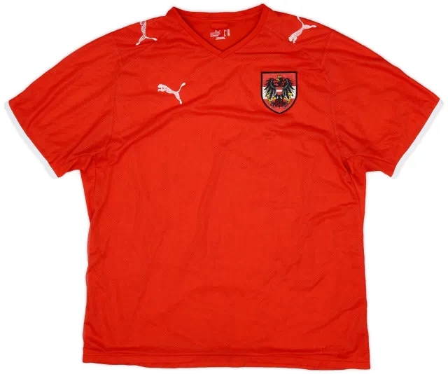 Puma 2008-09 Austria Home Shirt - 6/10 - (XXL)