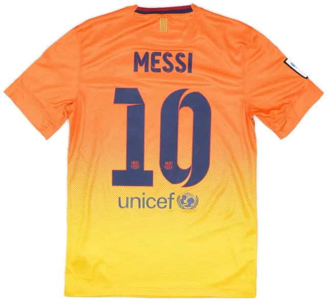 Nike 2012-13 Barcelona Away Shirt Messi #10 (S)