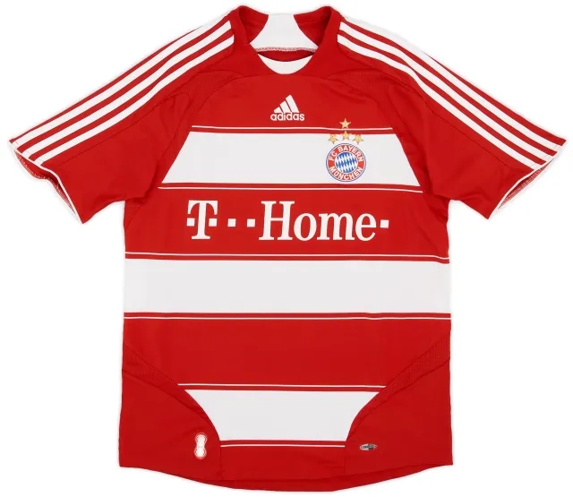 adidas 2008-09 Bayern Munich Home Shirt - 8/10 - (M)
