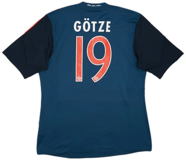 adidas 2013-14 Bayern Munich Third Shirt Gotze #19 - 6/10 - (L)