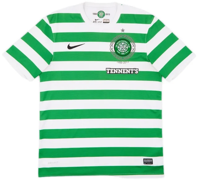 Nike 2012-13 Celtic '125th Anniversary' Home Shirt - 9/10 - (M)