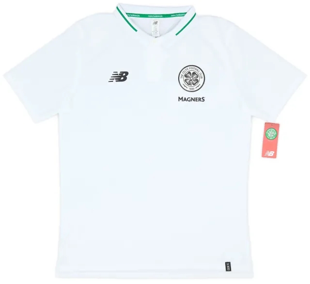 2018-19 Celtic New Balance Polo Shirt (L)