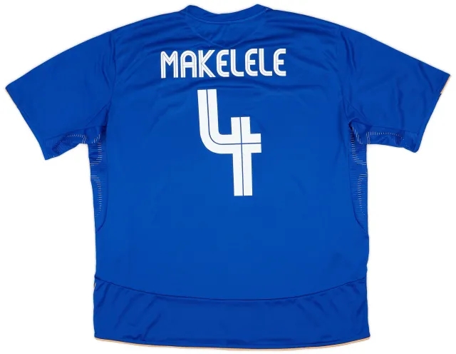 Umbro 2005-06 Chelsea Centenary Home Shirt Makelele #4 - 6/10 - (3XL)