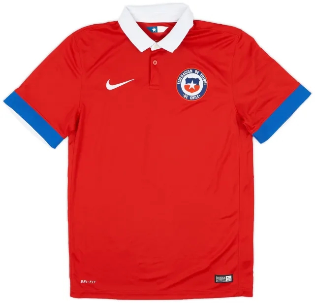 Nike 2015-16 Chile Home Shirt - 9/10 - (S)