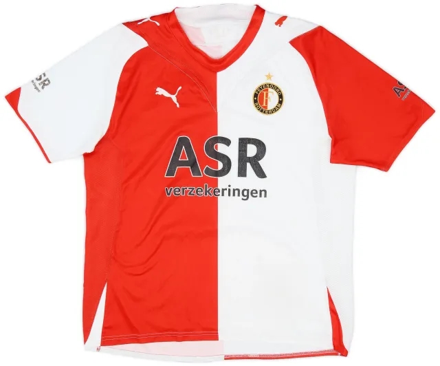 Puma 2009-10 Feyenoord Home Shirt - 6/10 - (L)