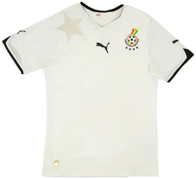 Puma 2010-11 Ghana Home Shirt - 6/10 - (S)