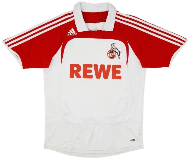 adidas 2007-08 FC Koln Home Shirt - 6/10 - (XL.Boys)