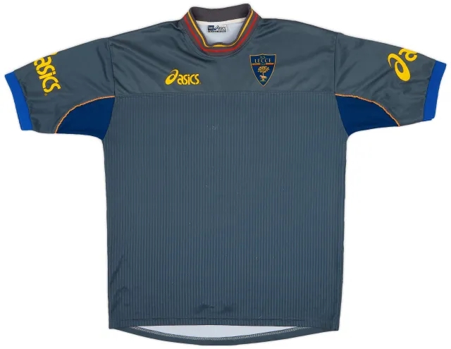 2001-02 Lecce Asics Training Shirt - 8/10 - (XL)