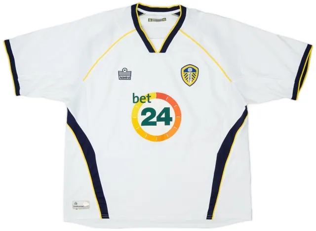 Admiral 2006-07 Leeds United Home Shirt - 7/10 - (XL)