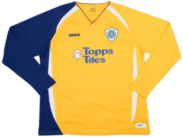 Jako 2007-08 Leicester Away L/S Shirt - 7/10 - (XL)
