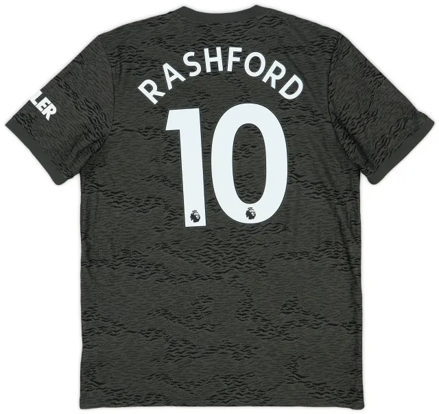 adidas 2020-21 Manchester United Away Shirt Rashford #10 - 10/10 - (L)