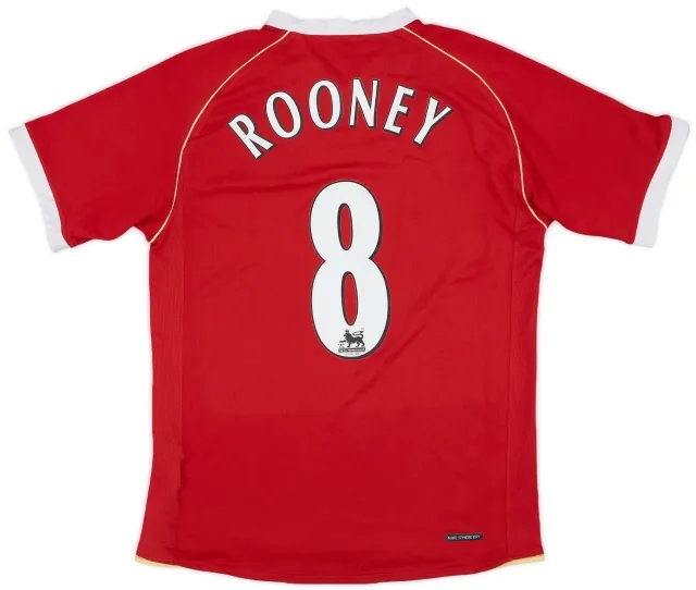 Nike 2006-07 Manchester United Home Shirt Scholes #18 - 6/10 - (M)