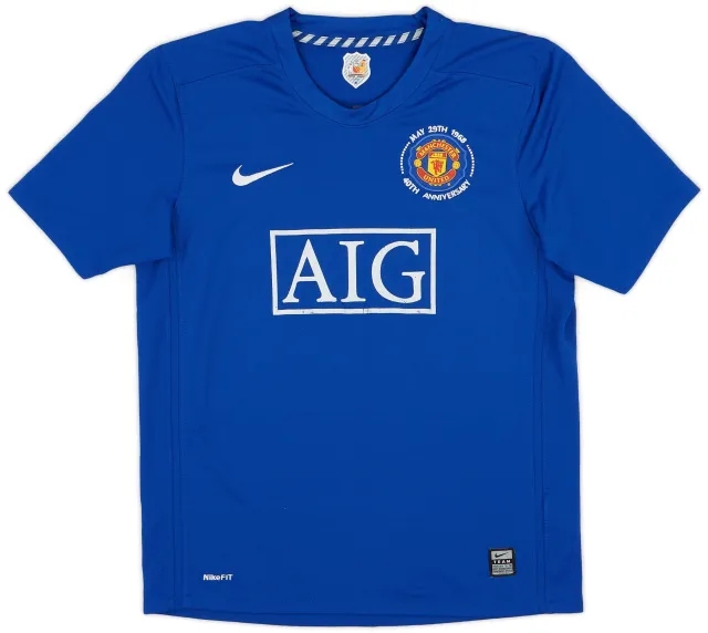 Nike 2008-09 Manchester United Third Shirt - 7/10 - (XL.Boys)