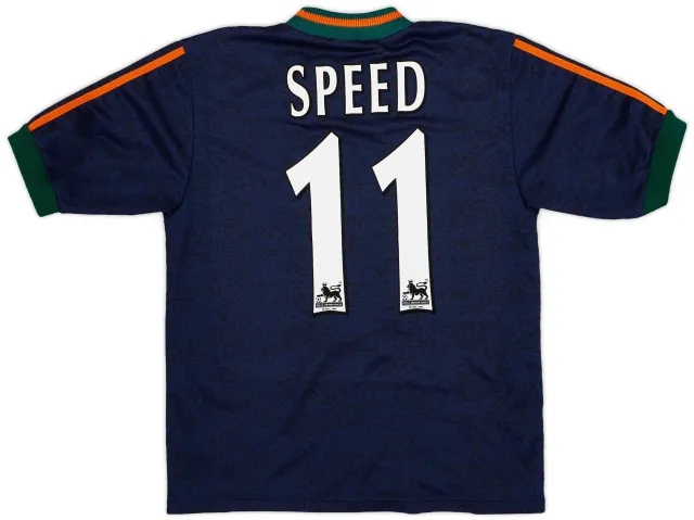 adidas 1997-98 Newcastle Away Shirt Speed #11 - 8/10 - (S)