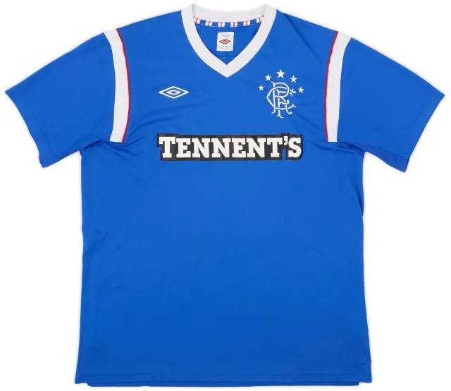 Umbro 2011-12 Rangers Home Shirt - 7/10 - (XL)