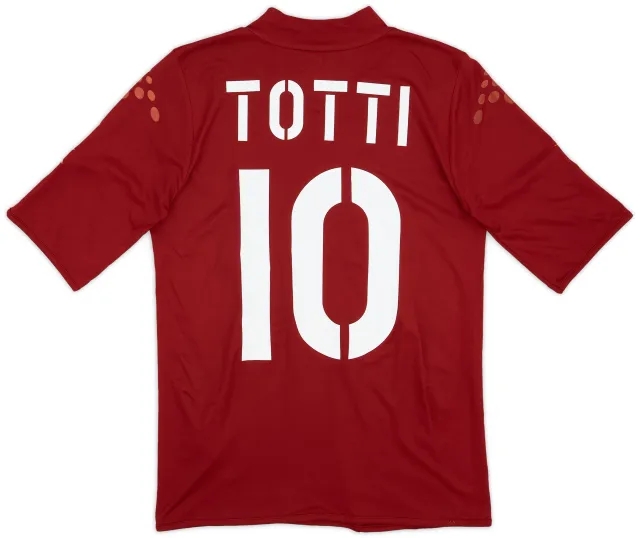 Diadora 2003-04 Roma Home Shirt Totti #10 - 6/10 - (S)
